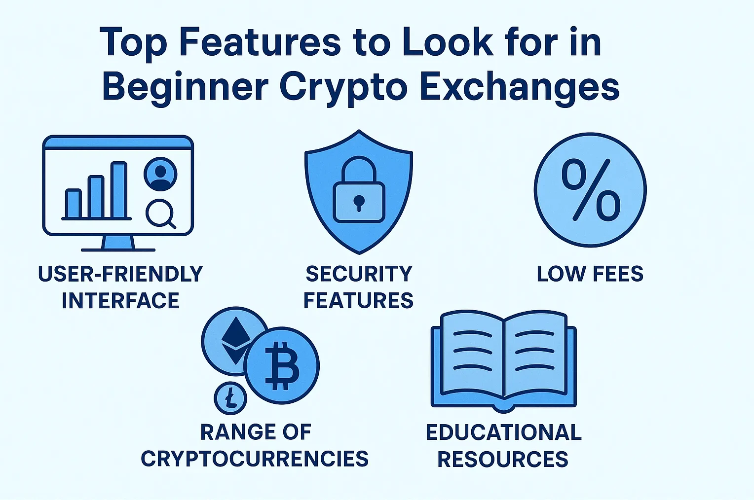 Top Features to Look for in Beginner Crypto Exchanges