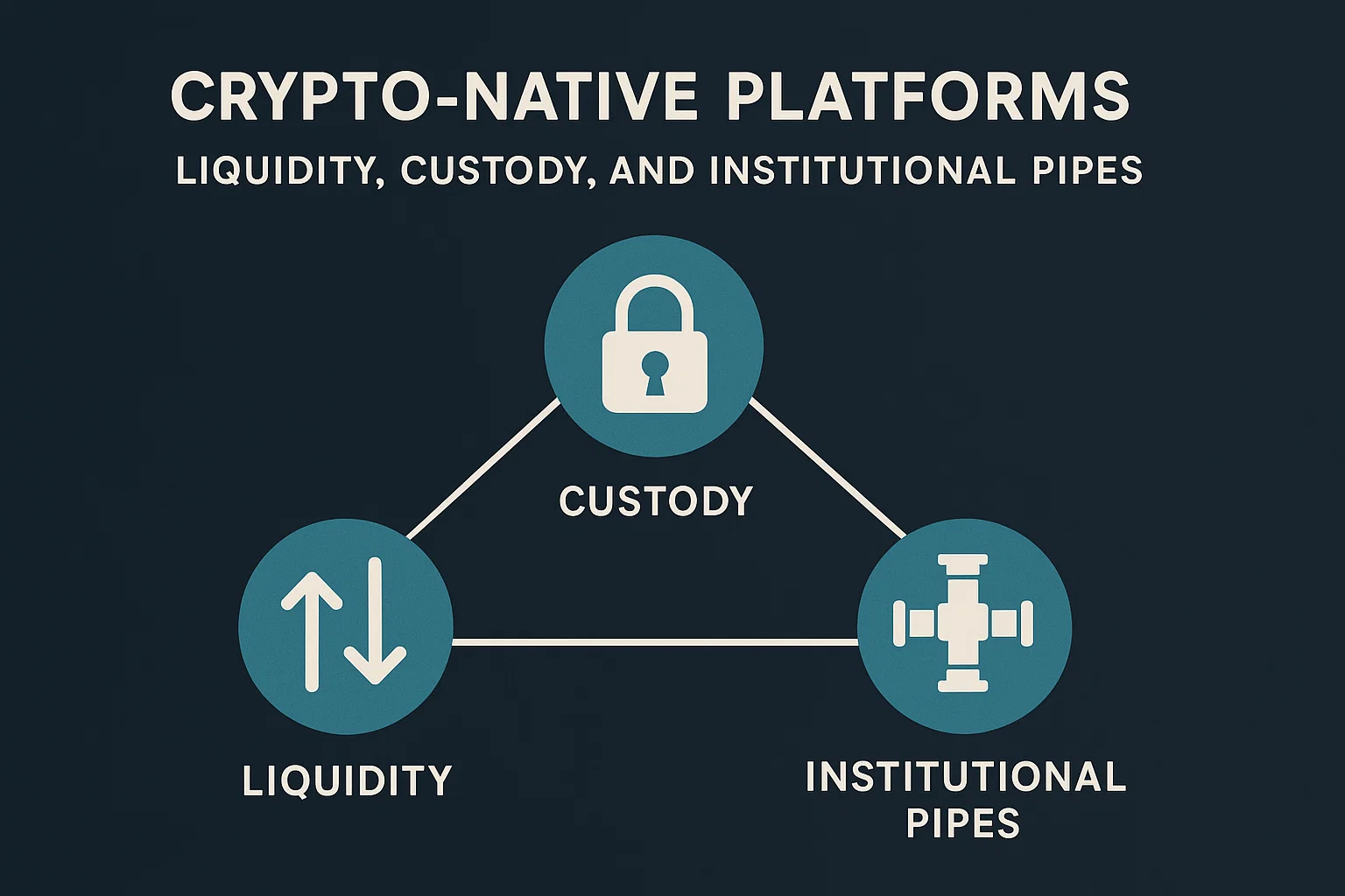 Crypto-Native Platforms: Liquidity, Custody, and Institutional Pipes