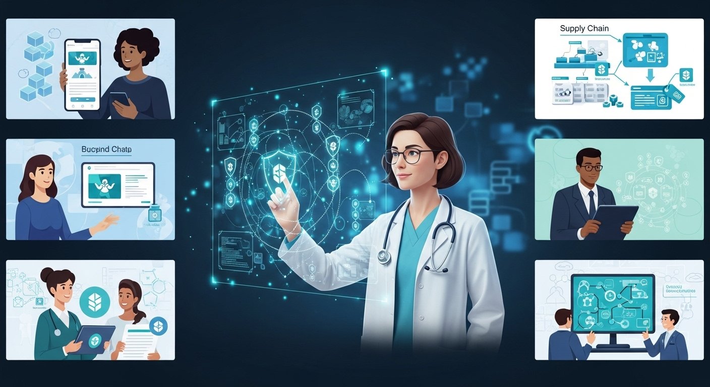 Major Use Cases Transforming Healthcare with Blockchain