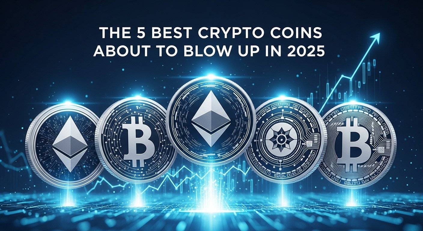 The 5 Best Crypto Coins About to Blow Up in 2025