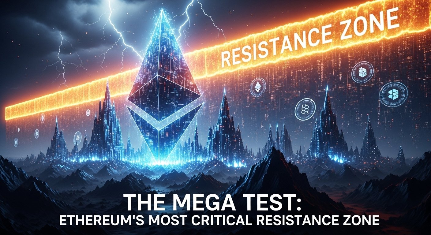The Mega Test: Ethereum’s Most Critical Resistance Zone