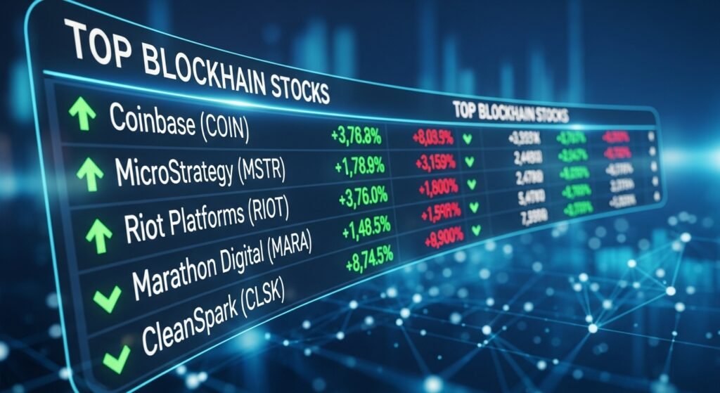 Top Blockchain Stocks