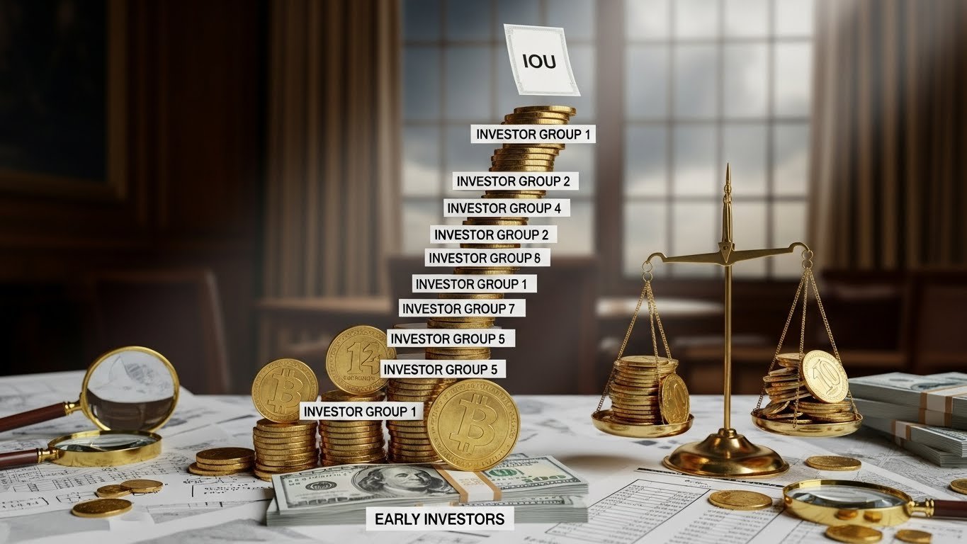 Ponzi-style mechanics