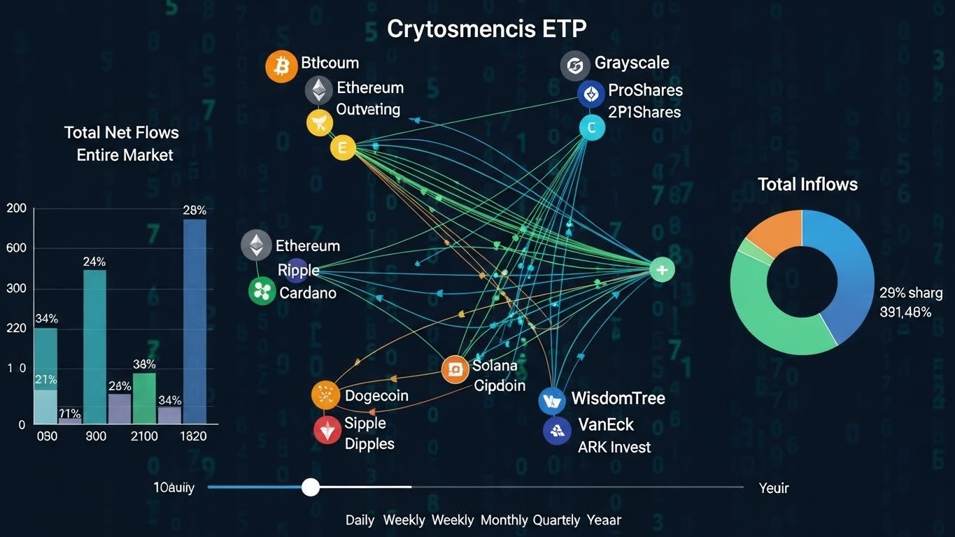 crypto ETP flows