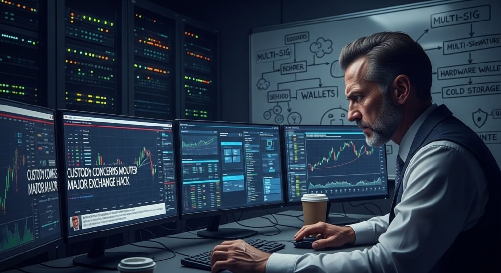 cryptocurrency management after public mishandling