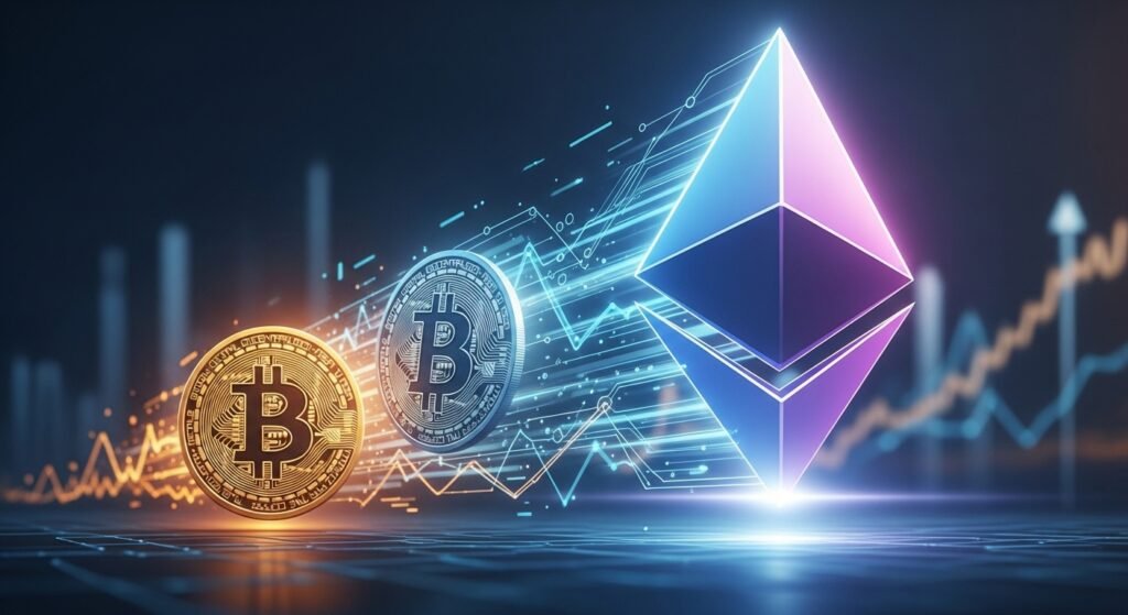 Ethereum Outpaces Bitcoin