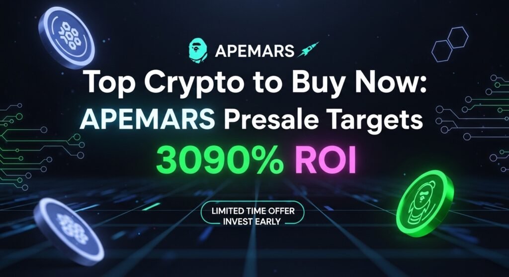 Top Crypto to Buy Now APEMARS Presale Targets 3090% ROI