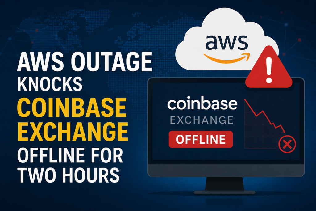 AWS Outage Sends Coinbase Exchange Offline