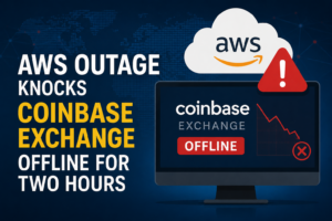 AWS Outage Sends Coinbase Exchange Offline