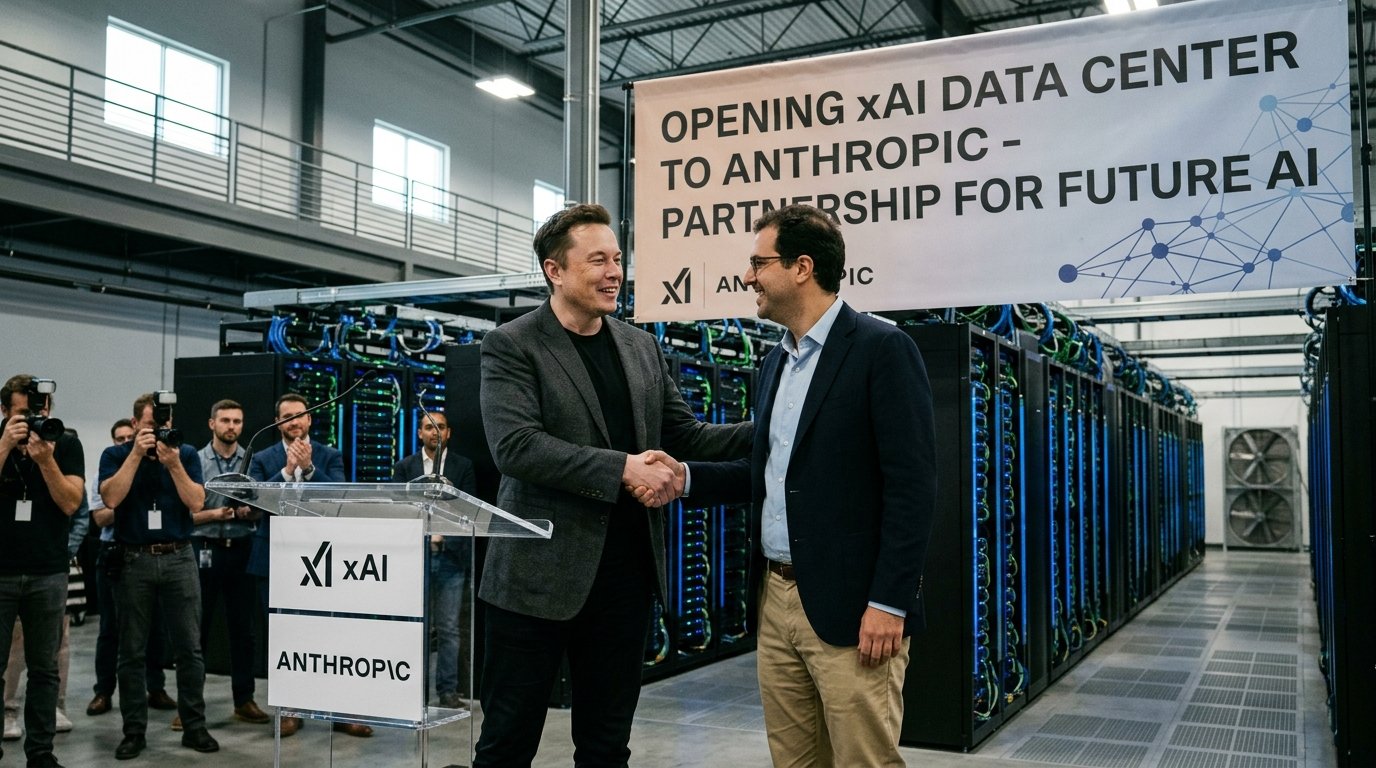 Elon Musk opens xAI data centers to Anthropic in AI deal