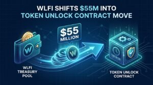 WLFI Shifts $55M Into Token Unlock Contract Move